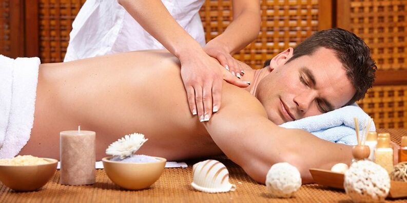 massaggio per stimolare la potenza