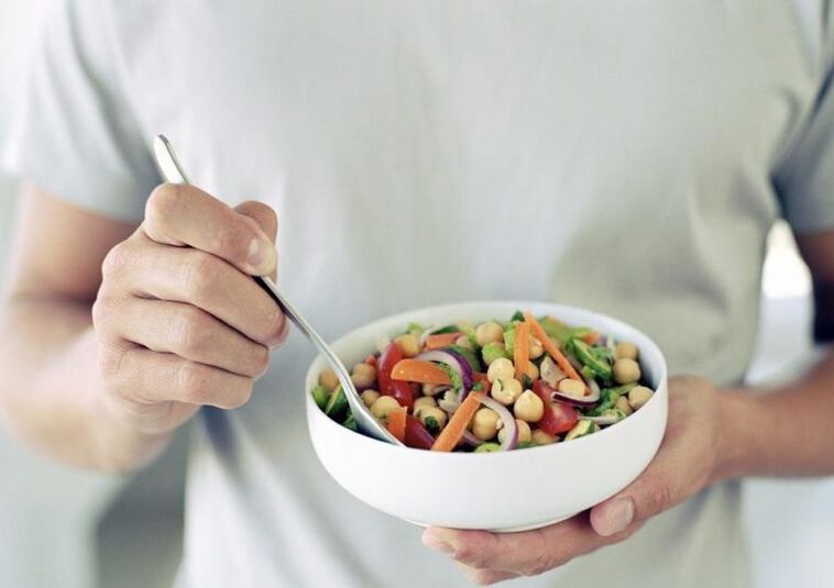 groentesalade eten voor potentie
